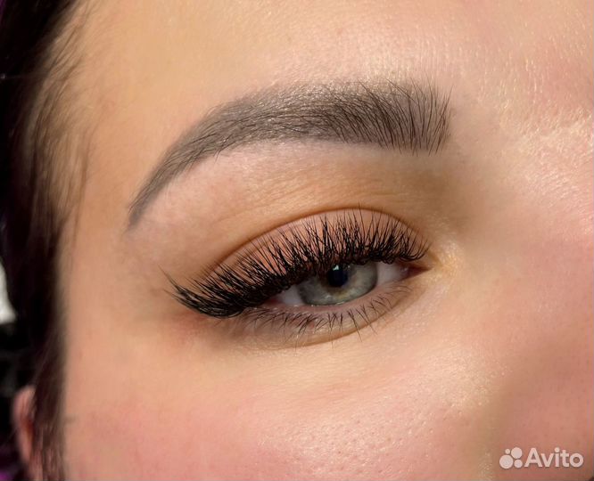 Наращивание ресниц Коррекция бровей