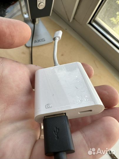 Адаптер Lightning-USB для iPhone и iPad
