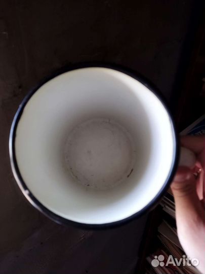 Кружка эмалированная москва Кремль 1945 1985 СССР