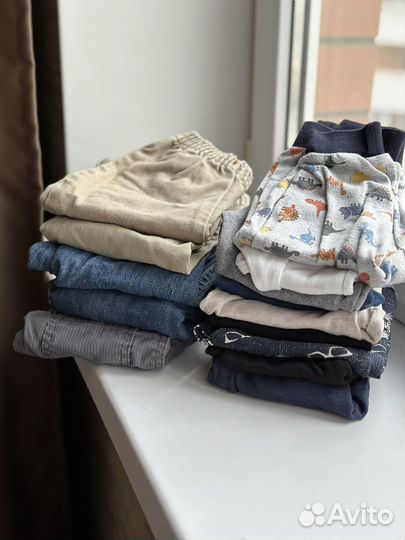 Большой пакет детских вещей