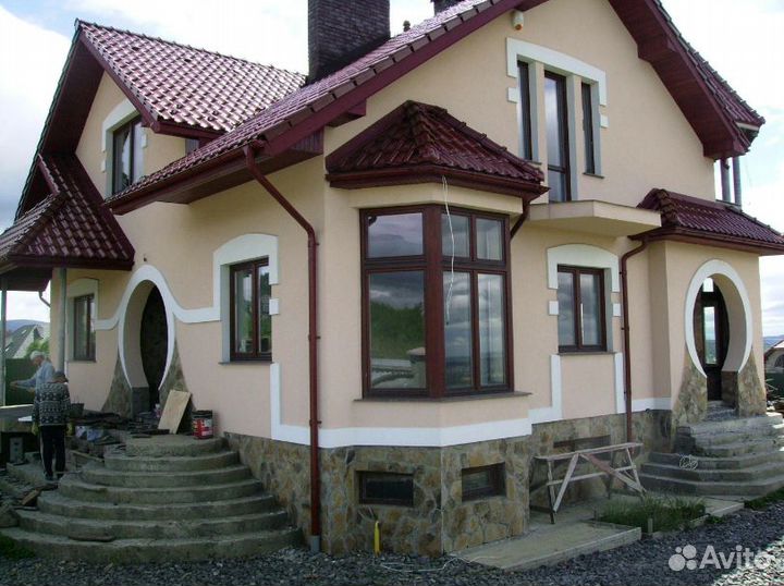 Декоративная штукатурка шуба короед