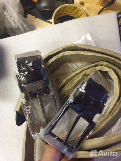 Мужской кожаный ремень