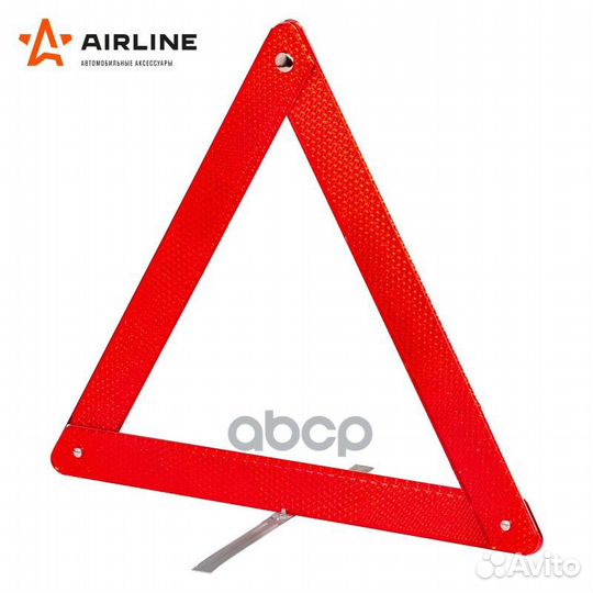 Знак аварийный компактный в пласт.кейсе airline