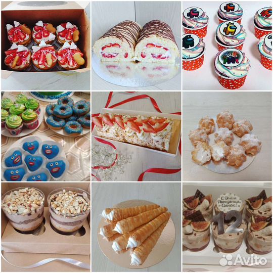 Торты и десерты на заказ