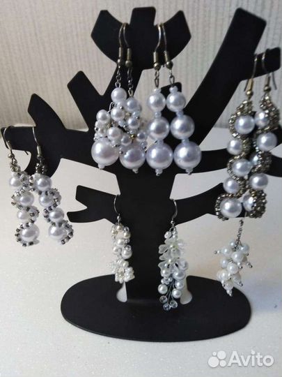 Серьги ручная работа