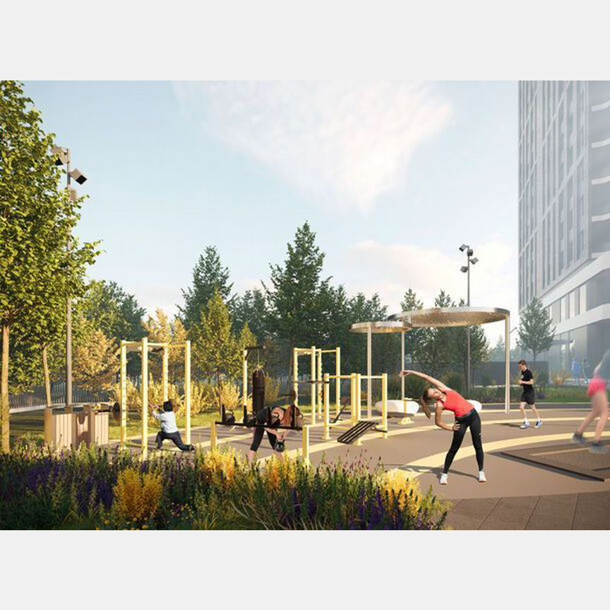 1-к. квартира, 36,1 м², 25/25 эт.