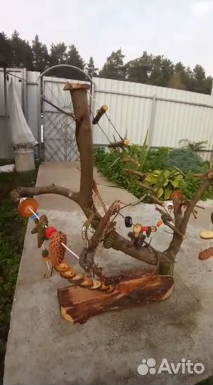 Игровой стенд для попугая