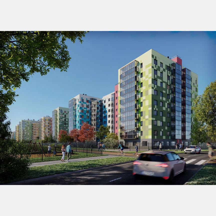2-к. квартира, 52,4 м², 1/9 эт.
