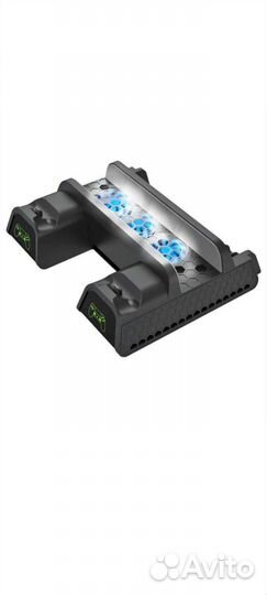 Зарядная станция для геймпадов ps4 с охлаждением