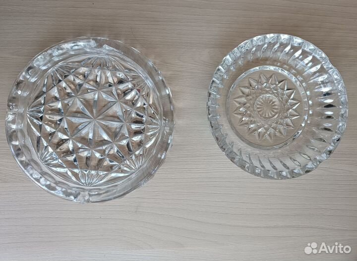 Хрустальная пепельница