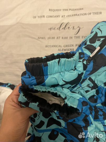 Зимний комбинезон 80 86 для мальчика