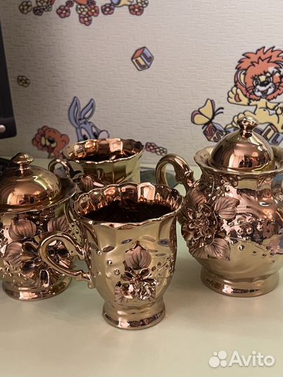 Новый чешский чайный сервиз *Французский шик* Thun