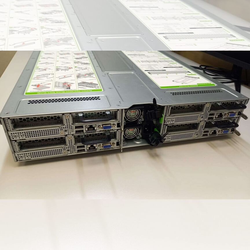[SR2010] 2u 4-Х Нодовая Серверная Платформа C621 Lga3647 Sr2010