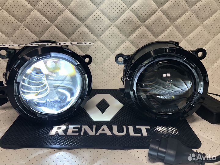 Фары птф Bi LED линзы Renault