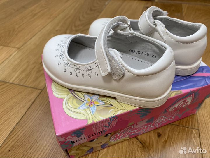 Туфли для девочки 21 размер