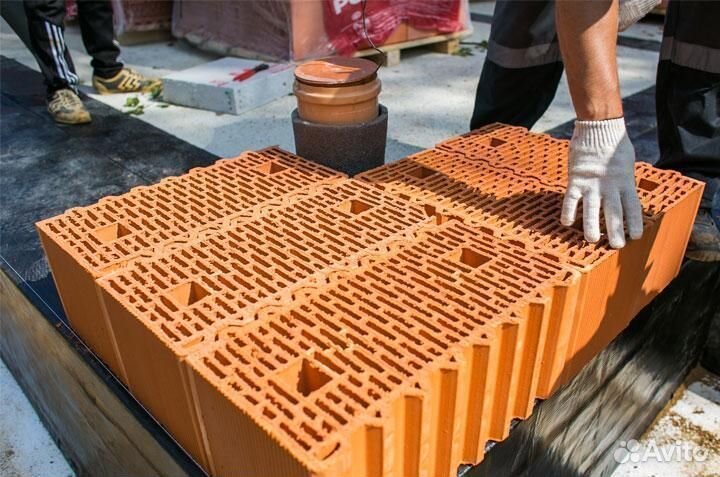 Кирпич керамический. Керамические блоки. Доставка