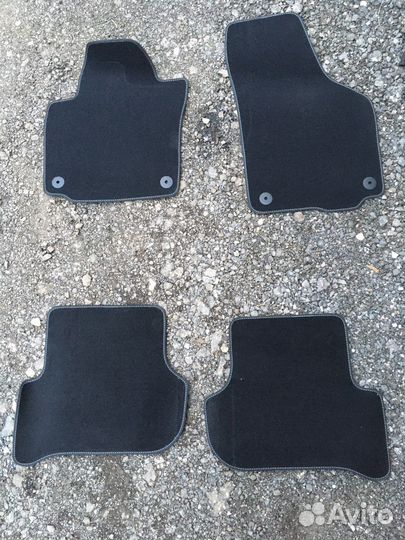 Коврики текситльные Шкода Ети