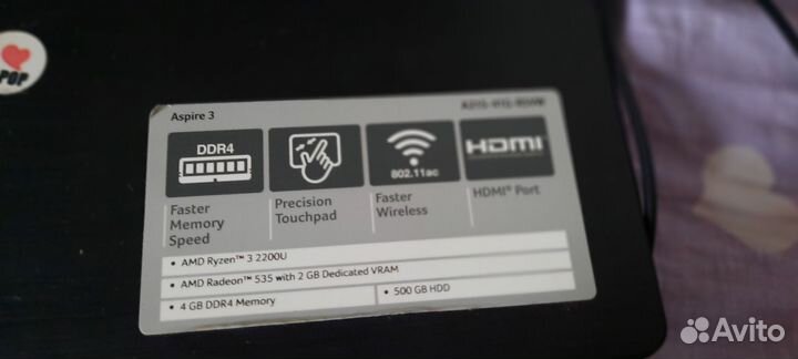 Ноутбук Acer aspire a315-41g