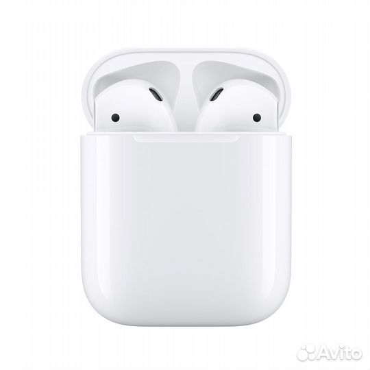 Наушники Apple AirPods 2 (с зарядным футляром)