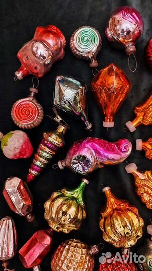 Елочные игрушки СССР одним лотом
