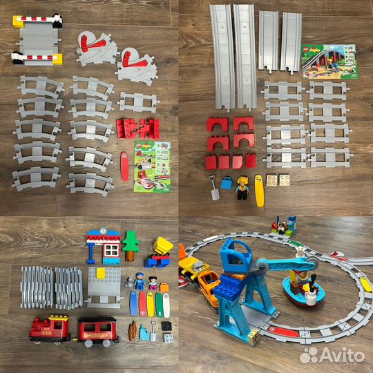 Lego duplo поезд, мост, рельсы