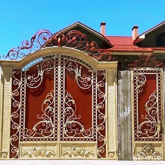 Кованные ворота