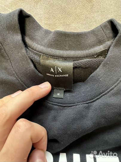 Свитшот armani exchange