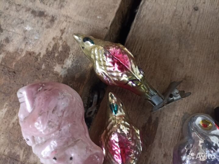 Елочные игрушки СССР