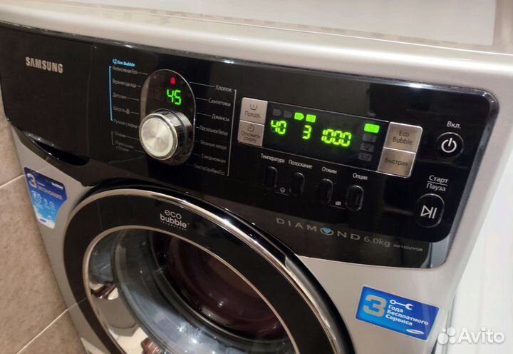 Стиральная машина 6кг Samsung Eco Bubble