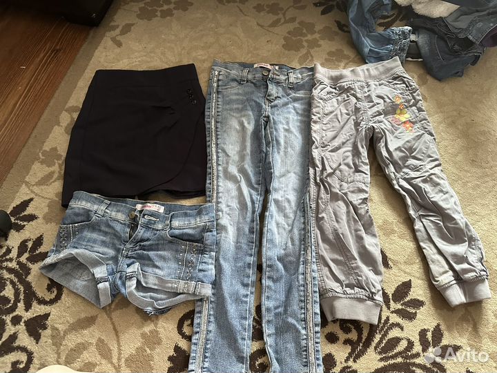 Вещи пакетом на девочку 98-140 размер