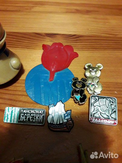 Значки советских времен