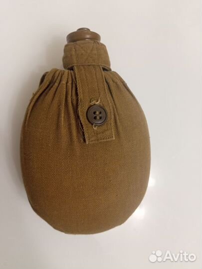 Фляга армейская с чехлом