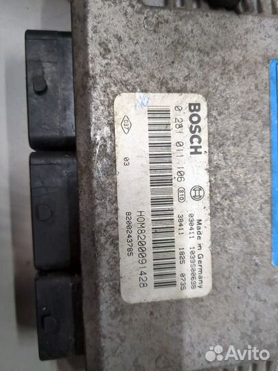 Блок управления двигателем Renault Master, 2003