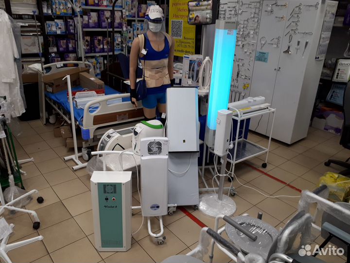 Рециркуляторы бактерицидные передвижные в Воронеже