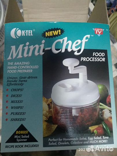 Кухонный процессор механический новый