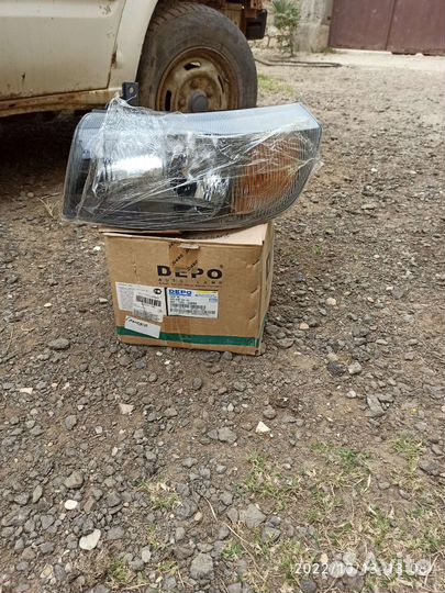 Фара левая форд транзит 2001г
