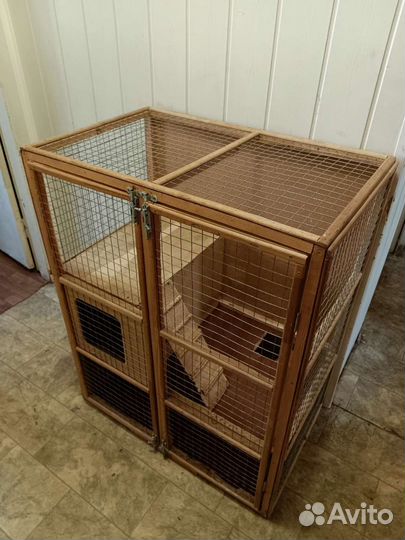 Клетка витрина для шиншилл