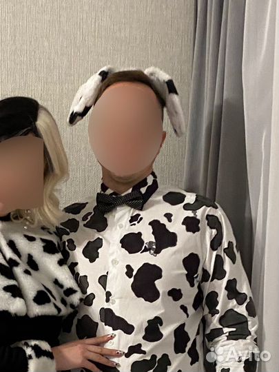 Карновальный ободок, ушки далматинца