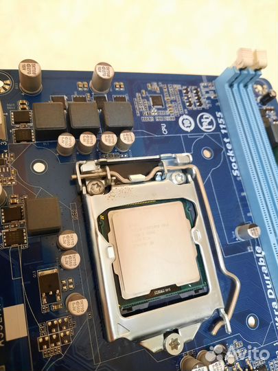 Материнская плата 1155 с процессором