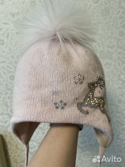 Шапка зимняя для девочки Kotik 52-54
