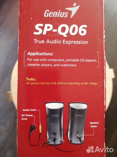 Акустические колонки Genius SP-Q06