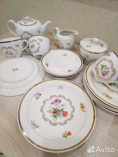 Чайный сервиз Coldiz (Кольдиц) ГДР