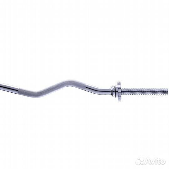 Гриф для штанги EZ-образный Voitto, d-25 мм