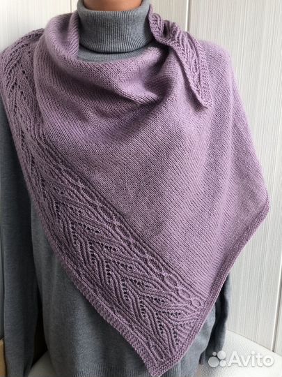 Шаль, ассиметричный платок