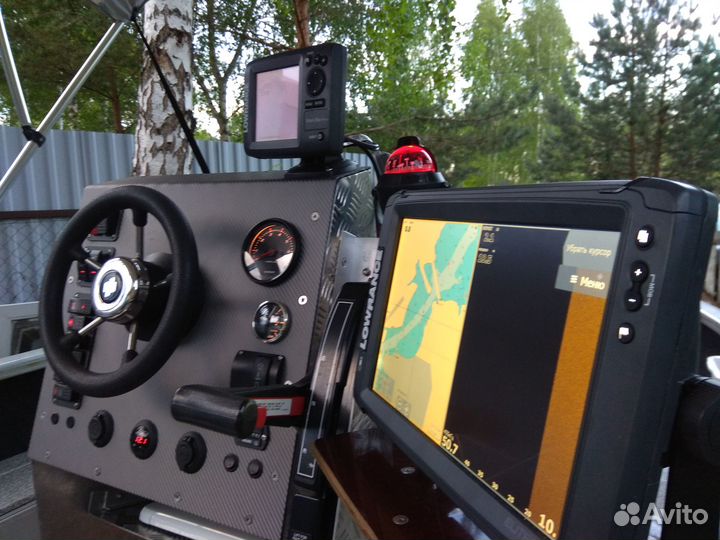 Лодка Виндбот 45 (эвофиш), двигатель, прицеп