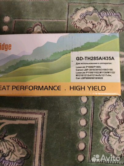 Новый картридж для лазерного принтера