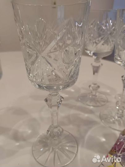Хрустальные фужеры