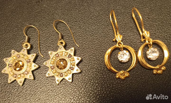 Серьги винтаж