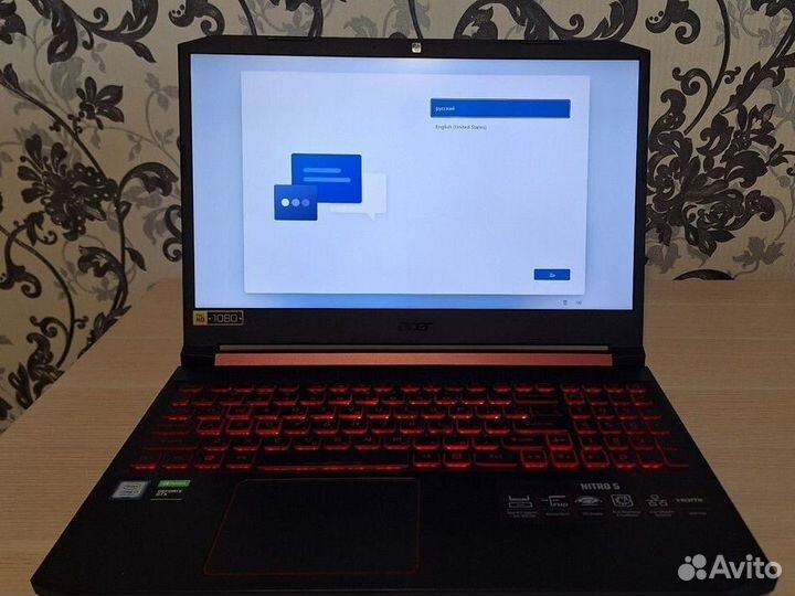 Ноутбук acer nitro 5