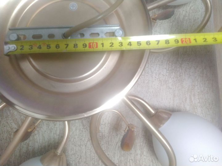 Люстра потолочная бу